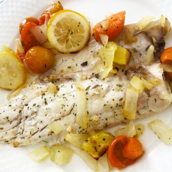 Baked Seabass